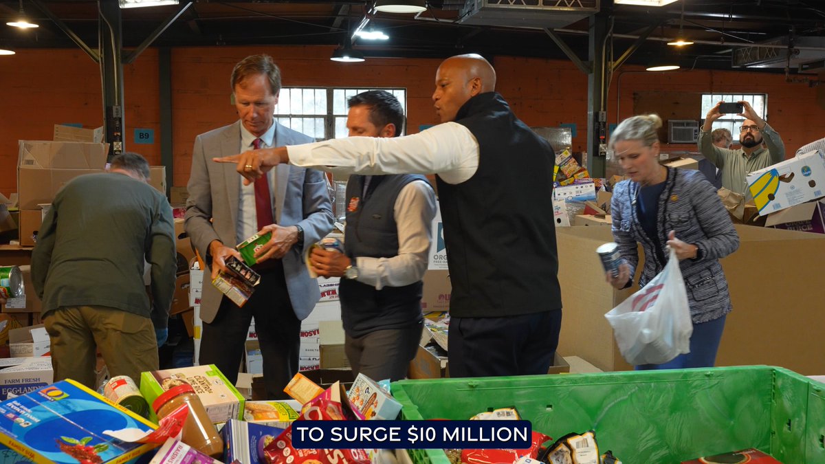 Many of the Marylanders who voted for this president are unsure of how they’ll put food on the table because of him. But none of them should be left in the cold just because Washington failed to do its job. That’s why we’ve stepped up and are providing $10 million in emergency funding to fight food insecurity across the state.