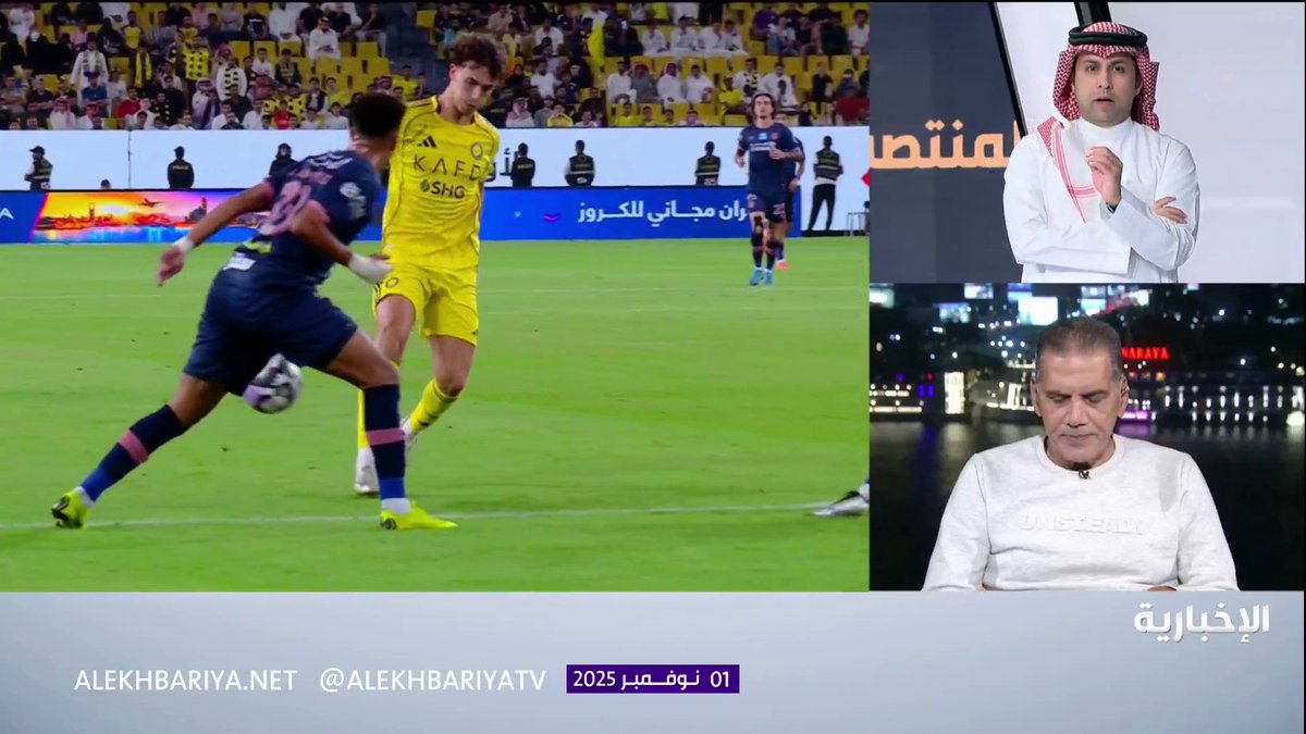 جمال الغندور لـ #المنتصف: الحكم حرم فيليكس لاعب النصر من ركلة جزاء صحيحة