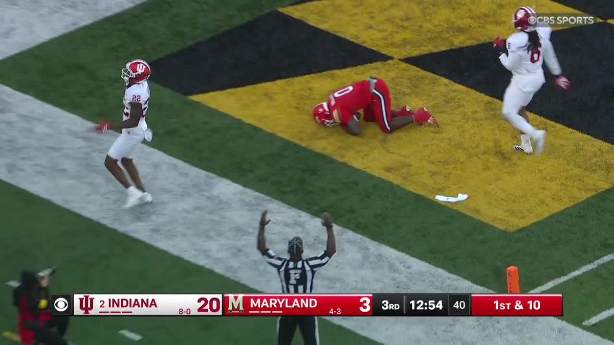 5️⃣5️⃣-YD TD FOR DEJUAN WILLIAMS 🔥 Maryland Football 📺: CBS