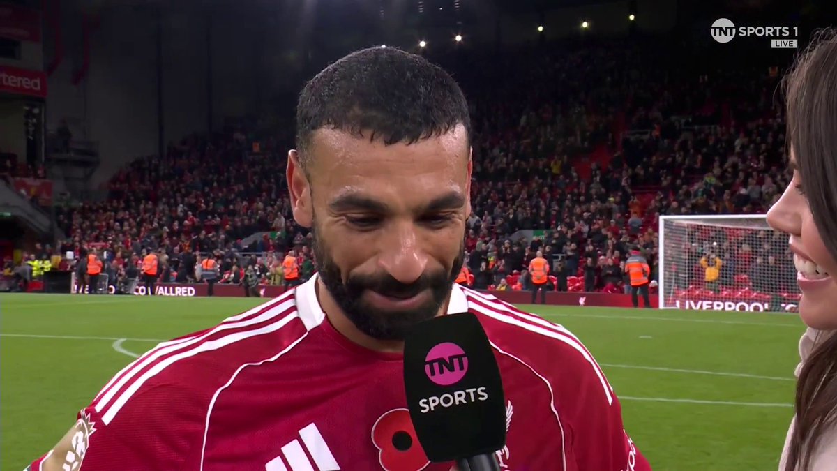 "It's a very important win for us" Mo Salah and Ryan Gravenberch reflect on the season so far after their 2-0 win over Aston Villa 🙌 🎙️ Becky Ives 📺 TNT Sports &amp; discovery+ UK
