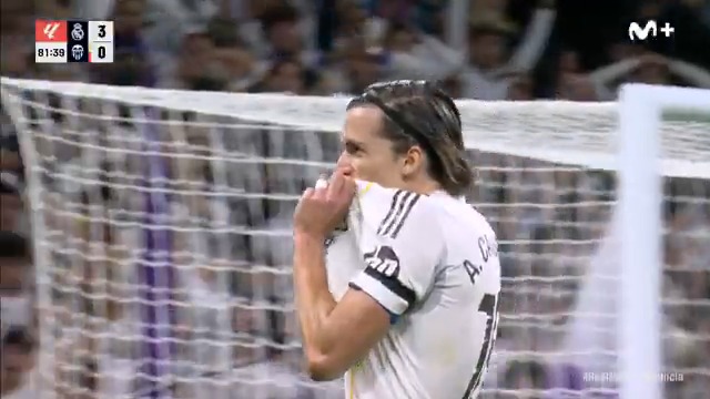 🚀 El primer gol de Álvaro Carreras con el Real Madrid. #LaCasaDelFútbol #LALIGAEASPORTS