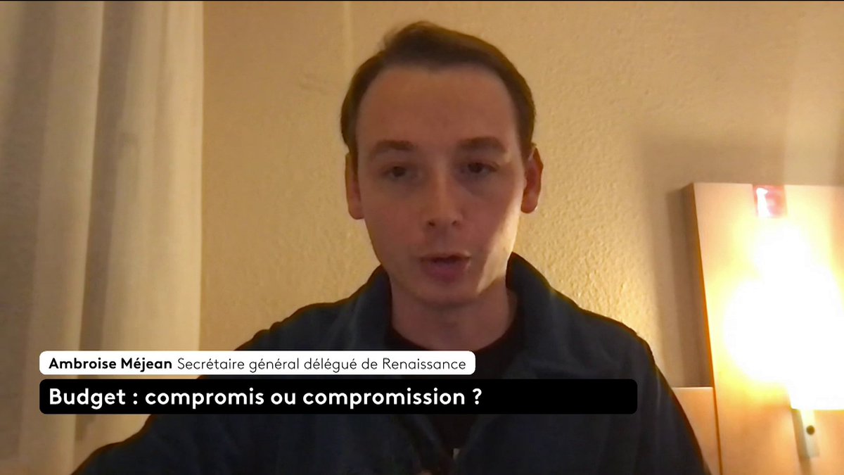 "Il faut qu'on arrête de considérer dans ce pays que l'élection présidentielle doit tout faire. Le compromis n'est pas quelque chose de sale" note Ambroise Méjean, secrétaire général délégué de Renaissance. #canal16