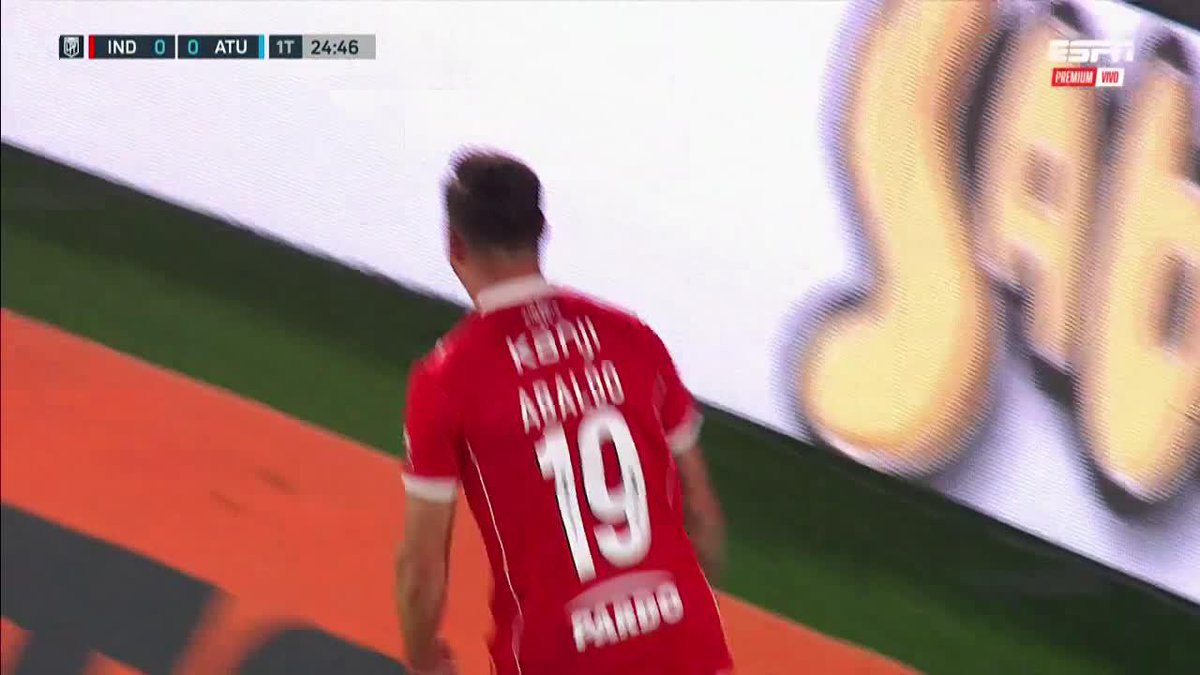LOCURA ROJA: presión alta de Independiente, recuperación y gol de Abaldo para el 1-0 ante Atlético Tucumán en el #TorneoClausura. 📺 ESPN Premium | Suscribite al Pack Fútbol en