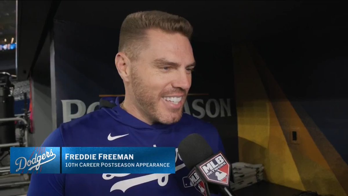 "You think of the grind, 8 months worth, it all comes down to one game... it's pretty exciting." Freddie Freeman shares his thoughts with Lauren Shehadi ahead of Game 7 of the World Series.