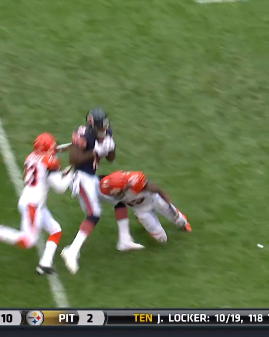 Throwback to this crazy WR matchup between Brandon Marshall and A.J. Green 🔥 CHIvsCIN– Sunday 1pm ET on CBS/Paramount+