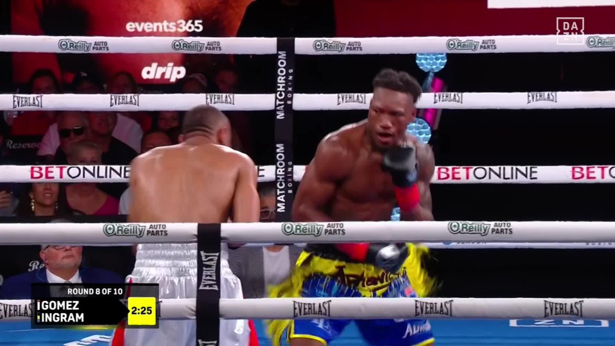 HEATING UP in round 8 🔥 #PeroThompson | Live NOW on DAZN ▪️