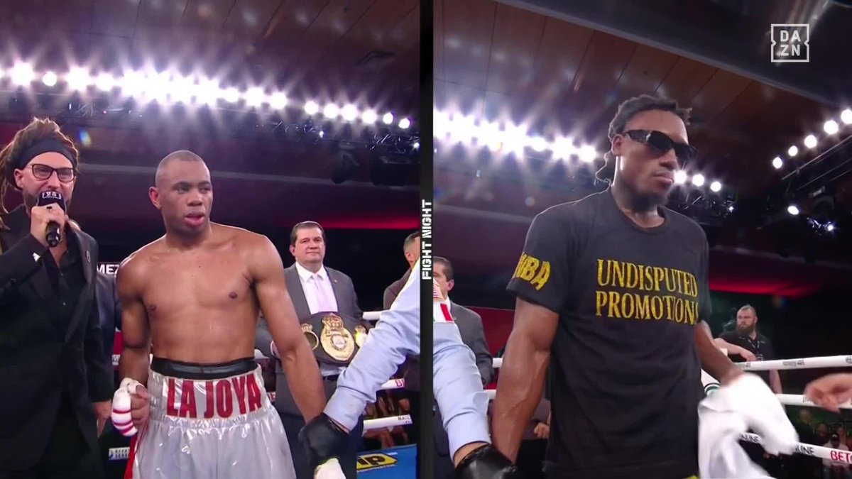 We have a split decision DRAW❗What a finish #PeroThompson | Live NOW on DAZN ▪️