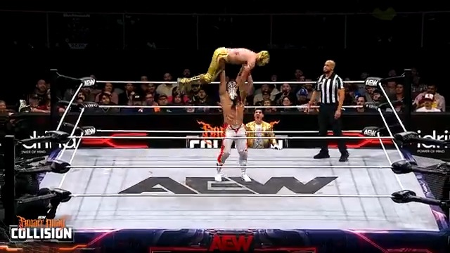 The strength and will of the ROH World Champion Bandido🔫🌵 is on full display! Watch #AEWCollision on TNT &amp; HBO Max
