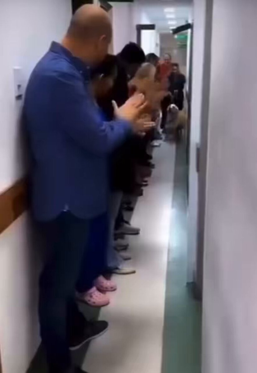 I was in a completely normal mood and just saw this video and tears immediately started rolling down my face. The caption is: “Meet lucky. He protected his home from intruders and was shot multiple times. This is him being released after 54 days and 3 surgeries.” This is literally how I imagine heaven. You can only take your good deeds with you. All the stuff stays here.