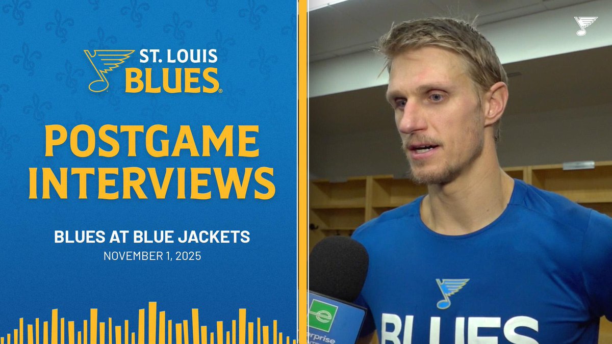 “We’re building it the right way right now… [if] we keep playing we’re going to get on a roll because good things are coming from the way we’re playing.” Hear from Justin Faulk, Nick Bjugstad and Jim Montgomery after Saturday’s game in Columbus. #stlblues