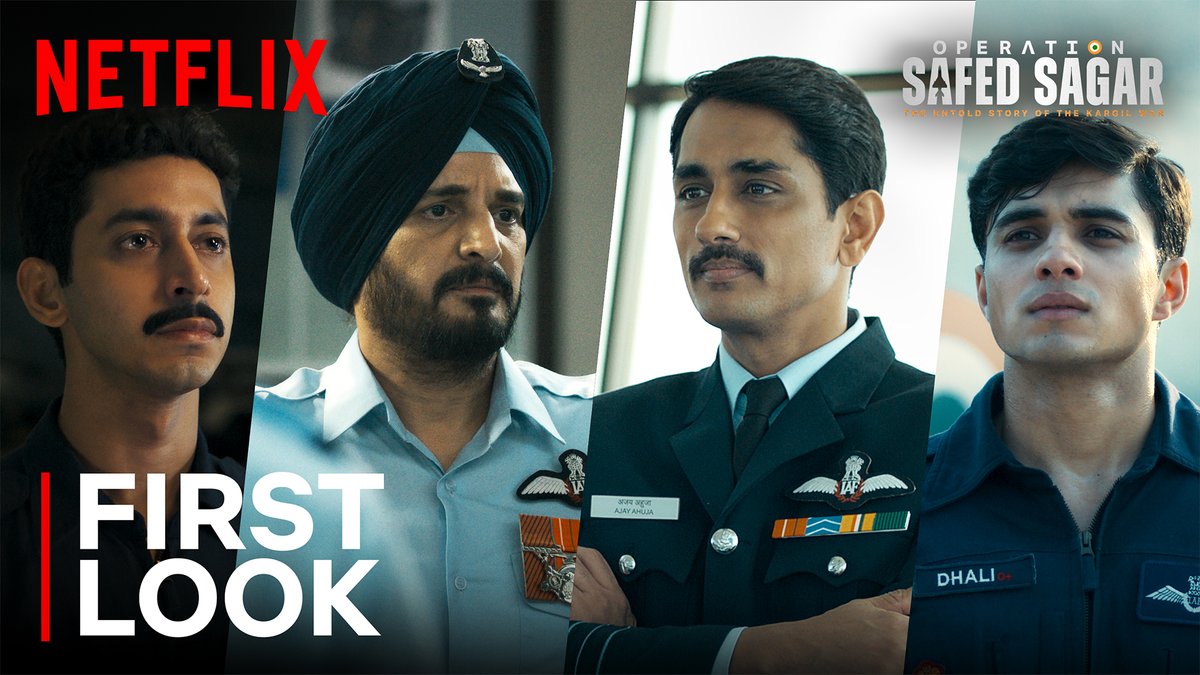 The world’s highest air operation in history. The highest honour 🫡 Watch Operation Safed Sagar, coming soon, only on Netflix. #OperationSafedSagarOnNetflix
