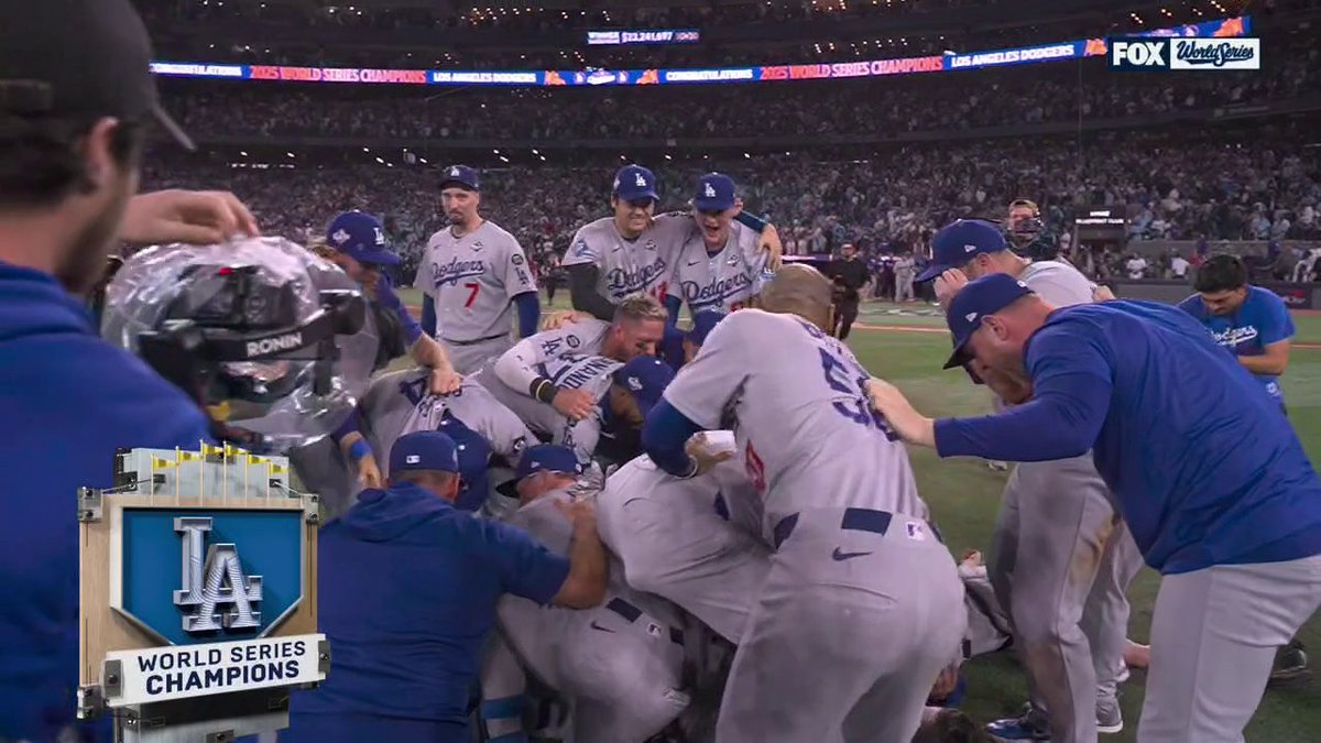 THE DODGERS WIN IT ALL IN AN 11-INNING CLASSIC‼️ DRAMATIC FINISH TO GAME 7 🔥