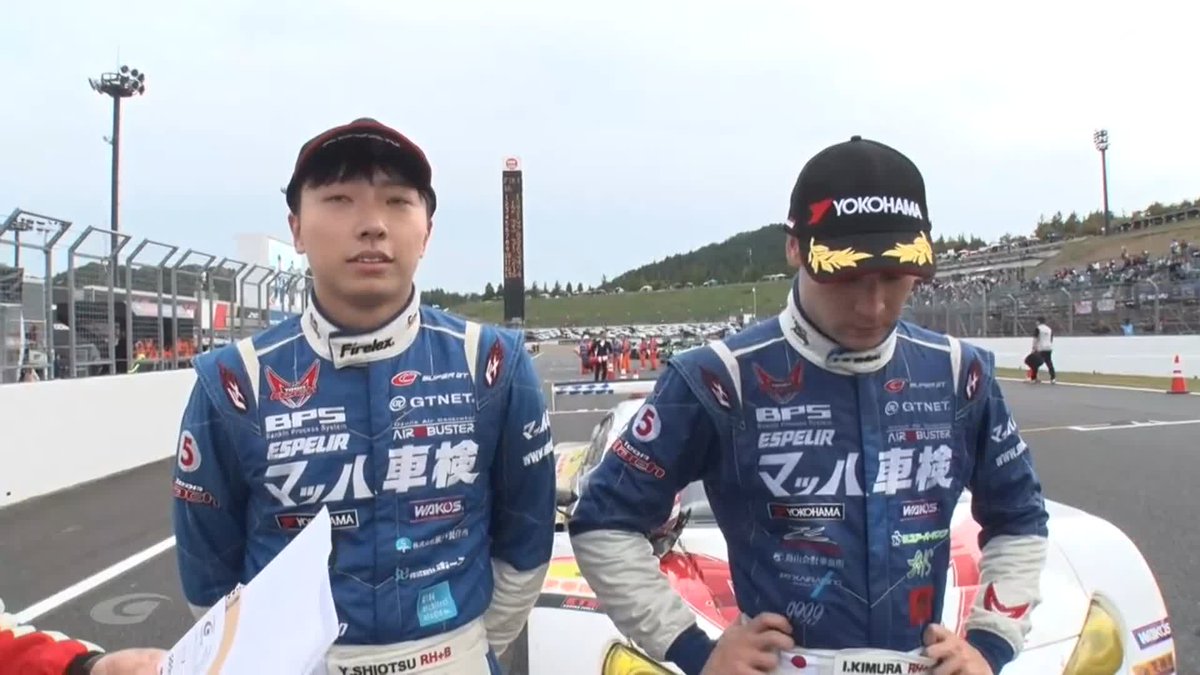 GT300 WINNER 5号車マッハ車検 エアバスター MC86 マッハ号 塩津選手&amp;木村選手&amp;玉中監督 インタビュー✨ 22年の時間をかけて積み上げてきたものが開花🪷 #SUPERGT 2025 第8戦 モビリティリゾートもてぎ 11/1〜11/2 徹底LIVE配信！ 🔽ご視聴/ご購入は🔽 #スーパーGT