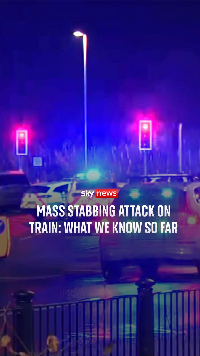 Ten people have been taken to hospital after a mass stabbing on a train bound for London. The train made an emergency stop at Huntingdon in Cambridgeshire where it was met by armed police. Gurpreet Narwan explains what we know so far...