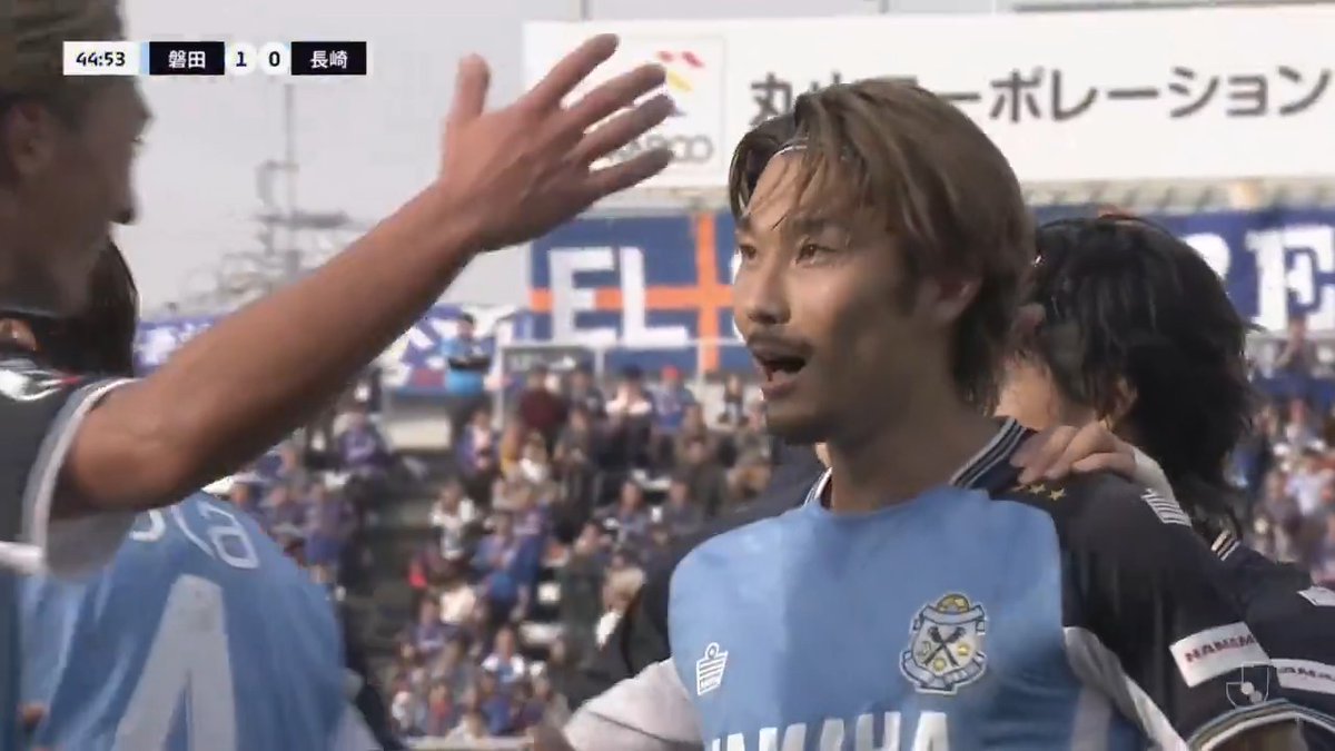ど真ん中に力強く蹴り込んだ💥 🎦 ゴール動画 🏆 明治安田Ｊ２リーグ 第35節 🆚 磐田vs長崎 🔢 1-0 ⌚️ 45分 ⚽️ 渡邉 りょう（磐田） #Ｊリーグ