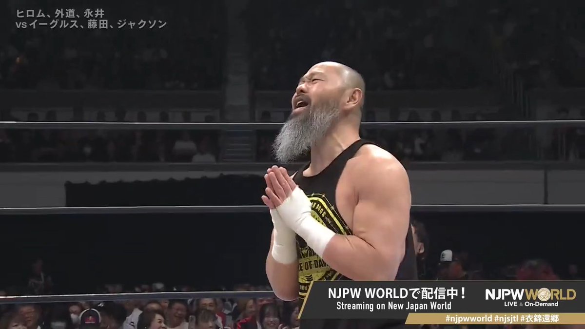 .Hartley Jackson / ハートリー・ジャクソン "Gentle Giant☺️" From the profile URL #njpwworld #NJPW #衣錦還郷 #njsjtl
