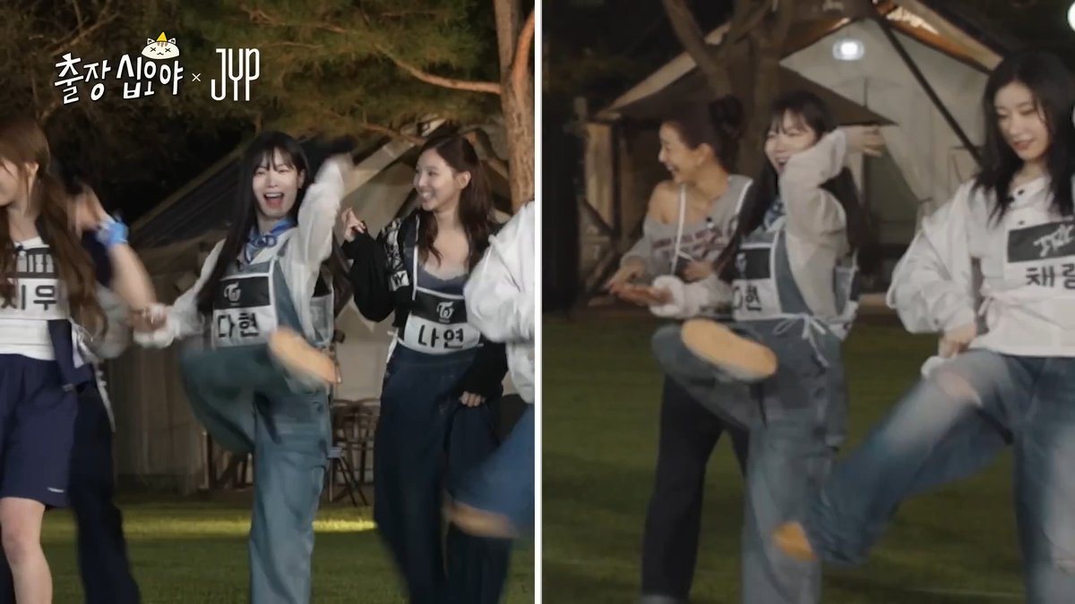 TWICE dancing to BTS' Dynamite