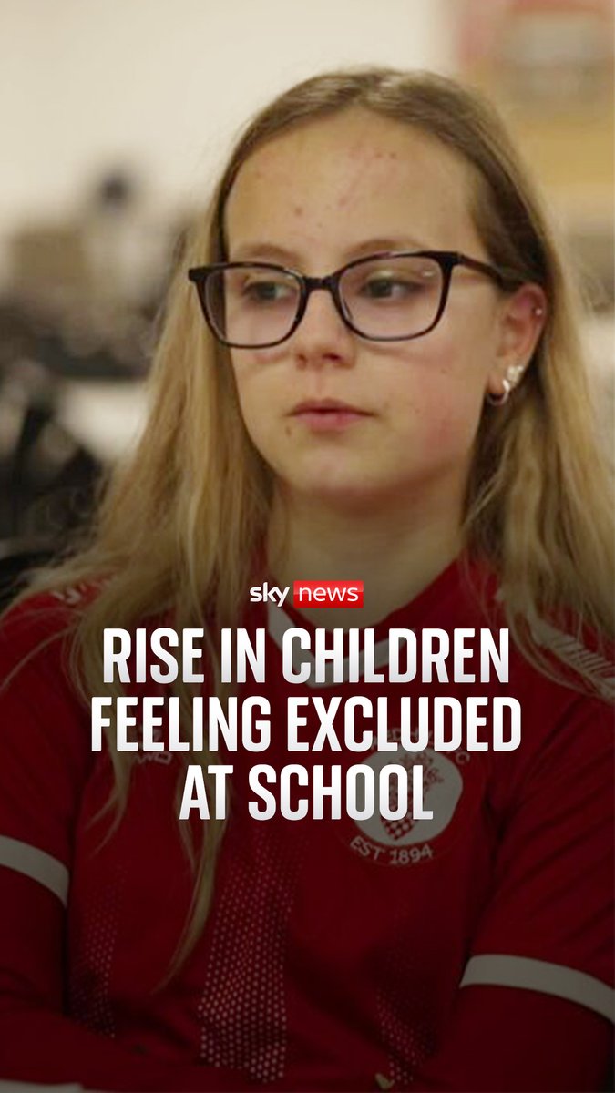 Sky's education reporter Anjum Peerbacos analyses why so many youngsters feel excluded. Only 12% of children felt they fully belonged at school in a report being published by the Global Equality Collective, which surveyed over 26,000 staff and students.