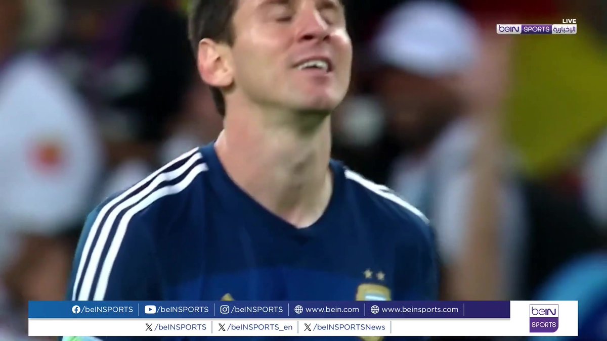بعد انتظار دام سنوات وبعد أربع محاولات فاشلة ، ذات يوم من ديسمبر من عام ٢٠٢٢ ليفوز أسطورة كرة القدم ميسي العالمية باللقب الأغلى - والله تقرير من بي ان سبورت 👌👌