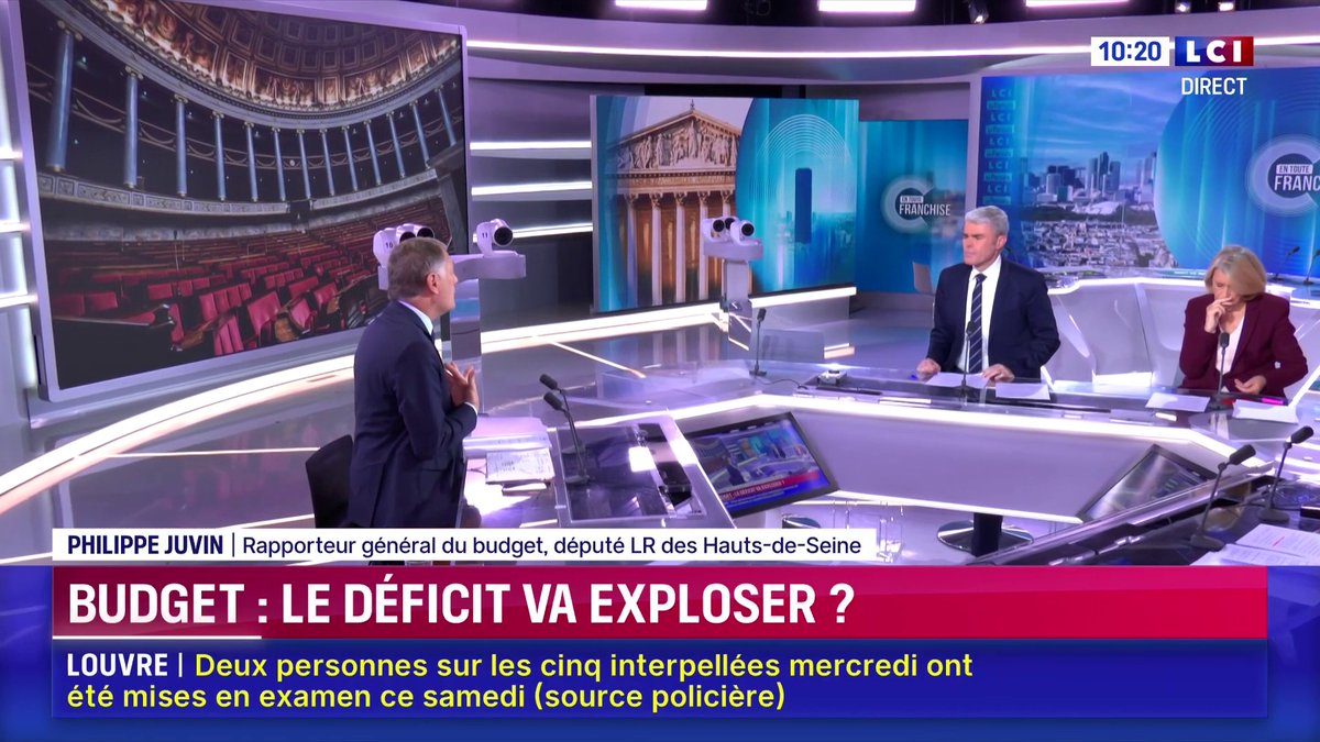🔴🇫🇷 ALERTE INFO | Philippe Juvin (LR) est tétanisé par une dissolution : "Je dis à ceux qui veulent voter une motion de censure : attention, malheur à celui qui amène le chaos. C'est un danger politique, un péril qu'on fait courir à la France."