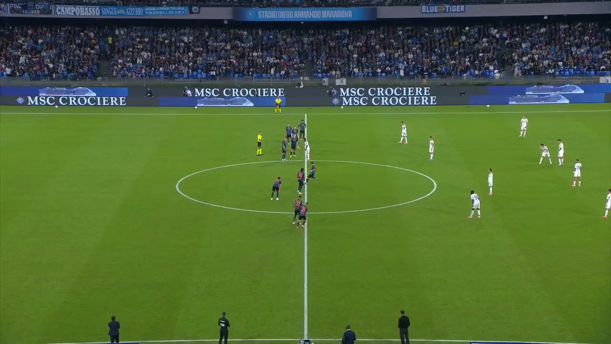 Kick Off Style: - Kebanyakan mode normal - PSG dibuang keluar area Lawan Napoli Style: