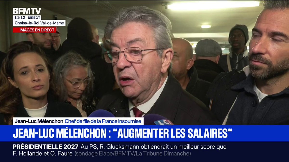 Jean-Luc Mélenchon: "Nous nous sommes décidés à déposer une motion de censure"