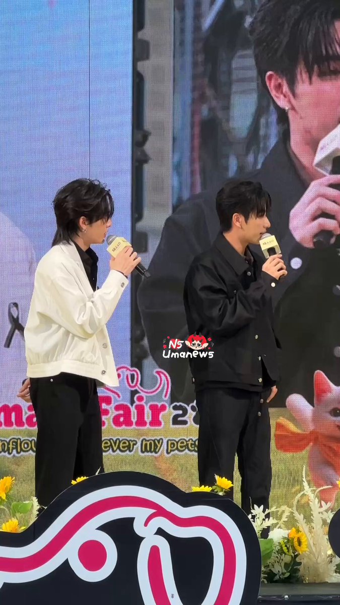 พี่เลโอ : อ้ายมีแฟนชื่อแซนต้า เขินนนแบบไปต่อไงงงงงแกล้งสลบไปเลย PERTHSANTA CMI PETMARTFAIR #NekkoxPerthSantainChiangMai