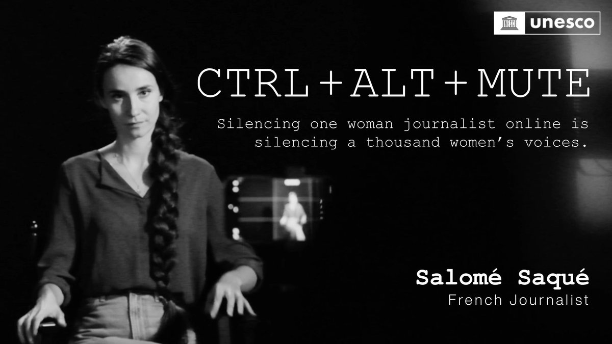 Nearly 75% of women journalists surveyed by UNESCO in 2022 faced online violence. Almost one in four received physical or death threats. Journalist Salomé Saqué shares her story as part of UNESCO’s call to #EndImpunity for crimes against journalists.