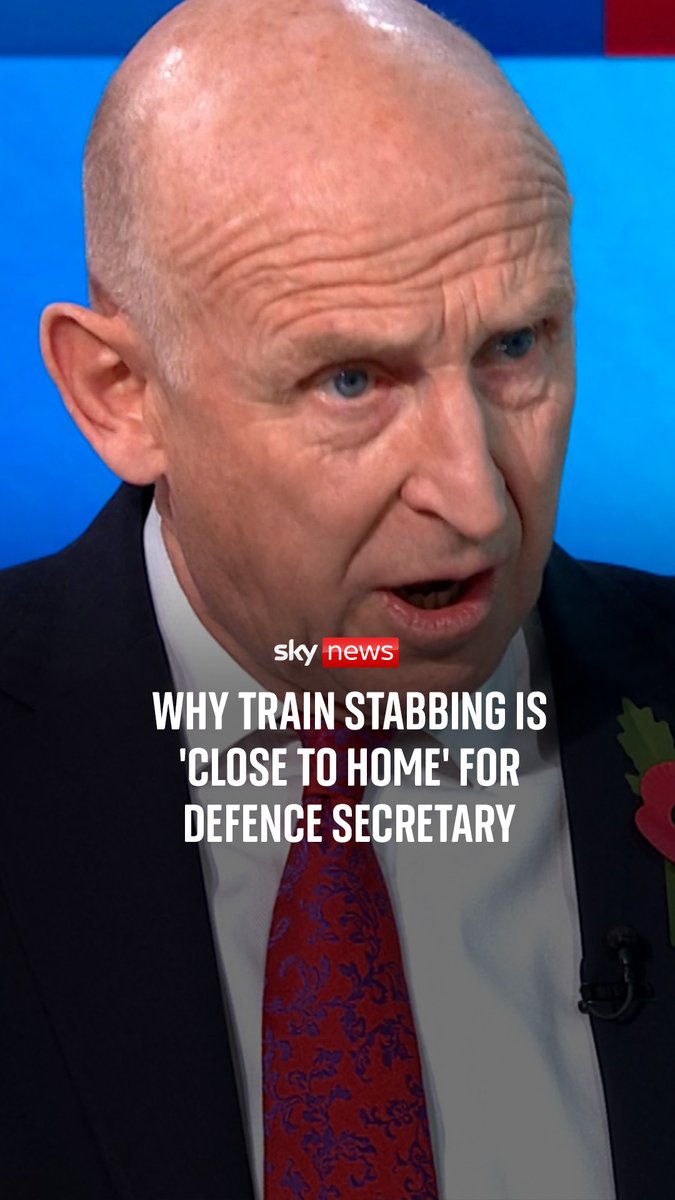 The defence secretary said the mass attack on train to London King's Cross is "close to home" as it is the same service he used just a few hours before the attack. Train stabbing latest: