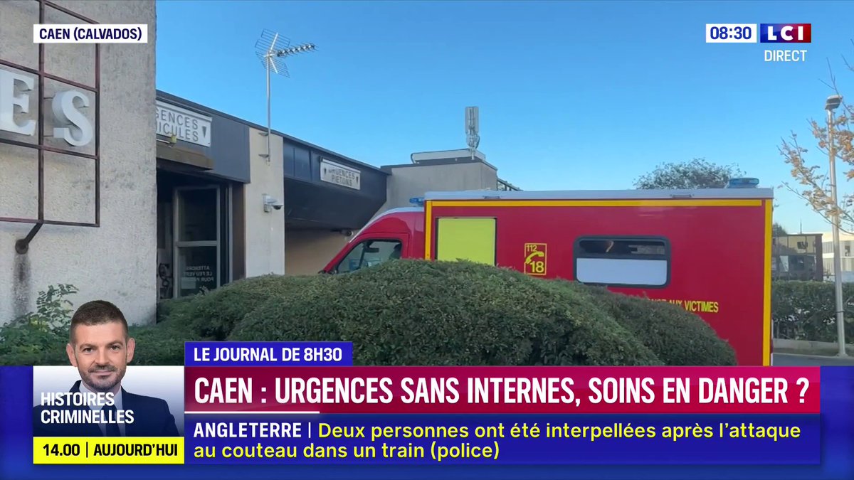 🔴🇫🇷 ALERTE INFO | HÔPITAL CAEN La dégradation de l'hôpital a poussé a délocaliser les internes. FRANCE 2025, ces urgences sont fermées ce weekend. Quelle honte.