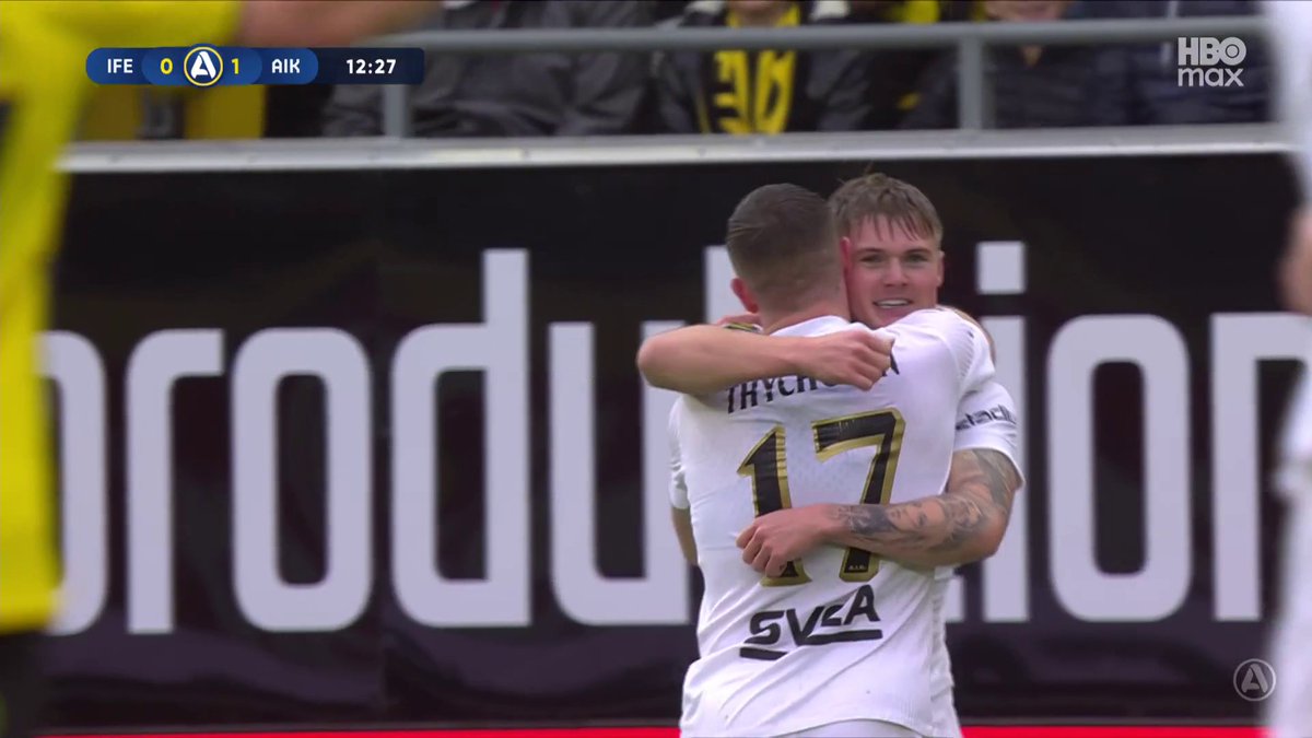 1-0 AIK! Celina med framspelningen, Flataker med nicken i mål ⚫🟡 📲 Se matchen på HBO Max och Kanal 5