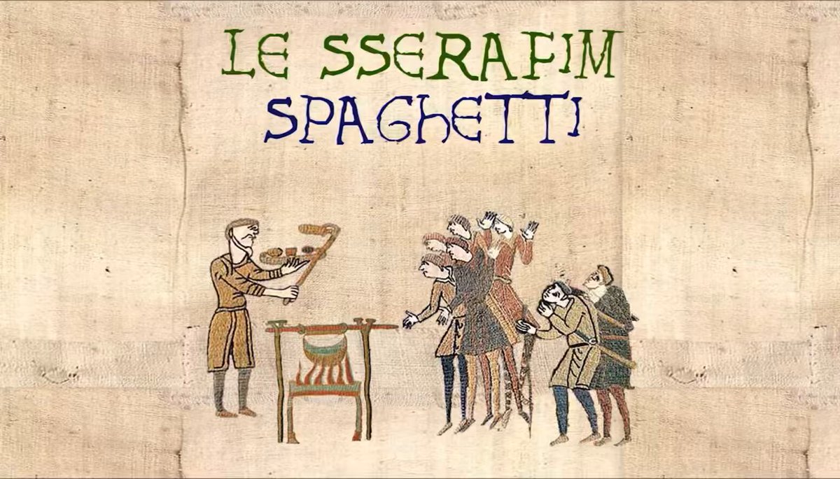 雰囲気めっちゃいい LE SSERAFIM (르세라핌) - SPAGHETTI feat j-hope of BTS (Bardcore / Medieval Kpop)