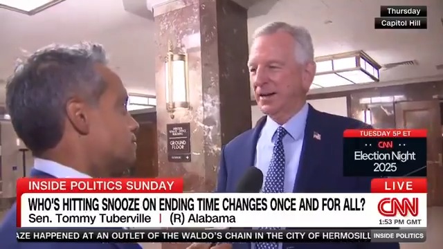NEW: Why is one man on Capitol Hill standing in the way of getting rid of America's biannual clock changes? Manu Raju reports. #InsidePolitics