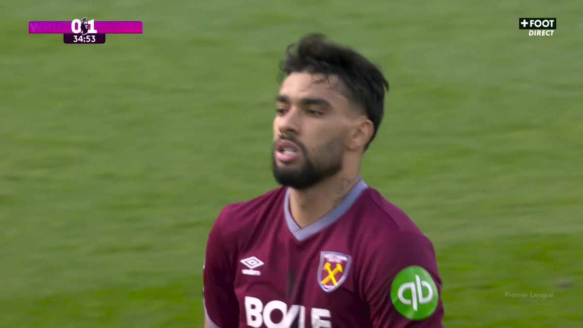 PAQUETA REDONNE ESPOIR À WEST HAM 💫 Le Brésilien remet les siens à égalité cotre Newcastle avec cette super frappe flottante 🤩 #WHUNEW | #PremierLeague