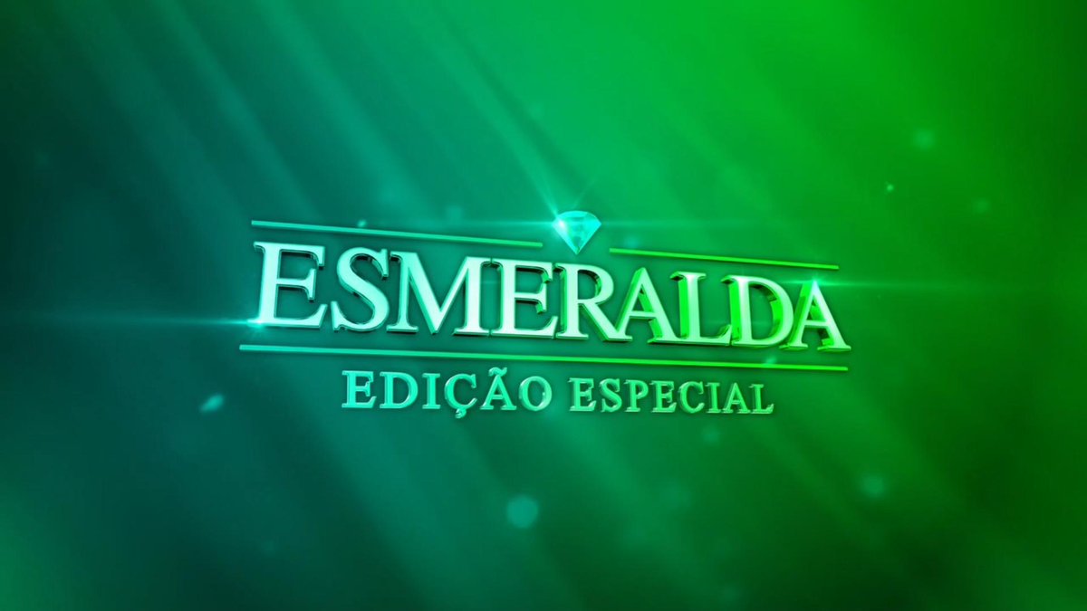 AGORA : Reprise de Esmeralda, ganha selo de Edição Especial. #Esmeralda #DomingoLegal