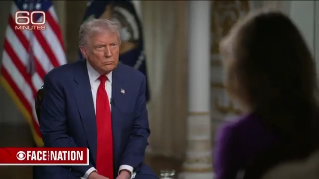 President Donald Trump says Taiwan "never even came up" when he spoke with Chinese President Xi Jinping during his trip to Asia last week. When Norah O'Donnell 🇺🇸 asks about his plan if China invades Taiwan, the president tells 60 Minutes: "I can't give away my secrets."