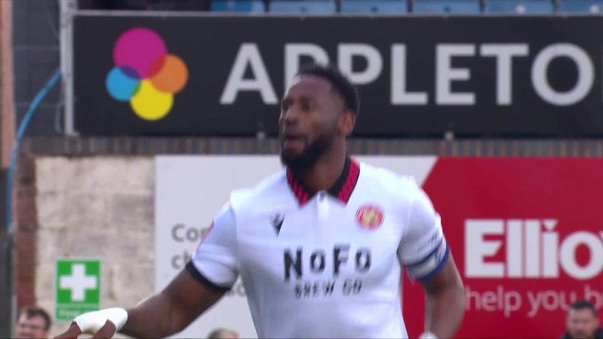 Jamille Matt shows his experience in front of goal to give Walsall FC their third 🥶 📺 Watch live on Match of the Day, Football on TNT Sports and discovery+ UK