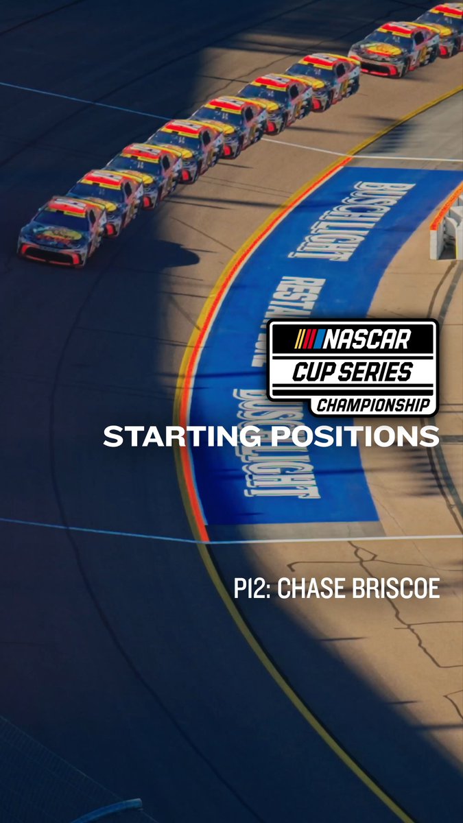 All there's left to do now is race. #Championship4