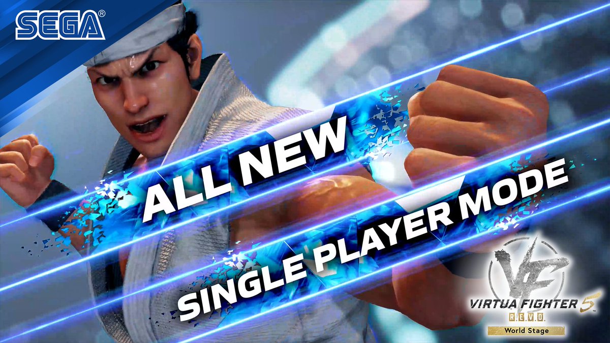 Virtua Fighter 5 R.E.V.O. World Stage is HERE! 🔥 Dominate the new single-player mode or crush rivals across platforms with crossplay &amp; seamless rollback Available now on PS5, Xbox Series X|S &amp; Steam. #playmoreVF #VirtuaFighter