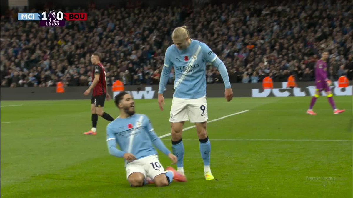 25 goles en 16 partidos. La temporada de Haaland pinta para quemar todos los libros 🔥