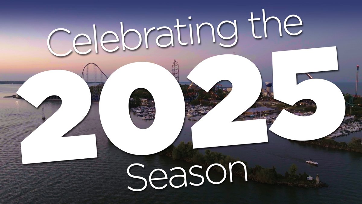 We're here. The final day of the 2025 season. Tag your friends and family in the comments and remind them of the fun you had at #CedarPoint this year. 💙❤️ We'll see you again in 2026! 🚩