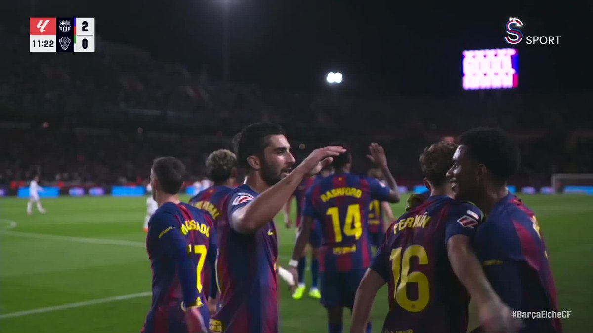 ⚡️ Barcelona 2 dakikada 2 gol buldu, çok hızlı başladı.