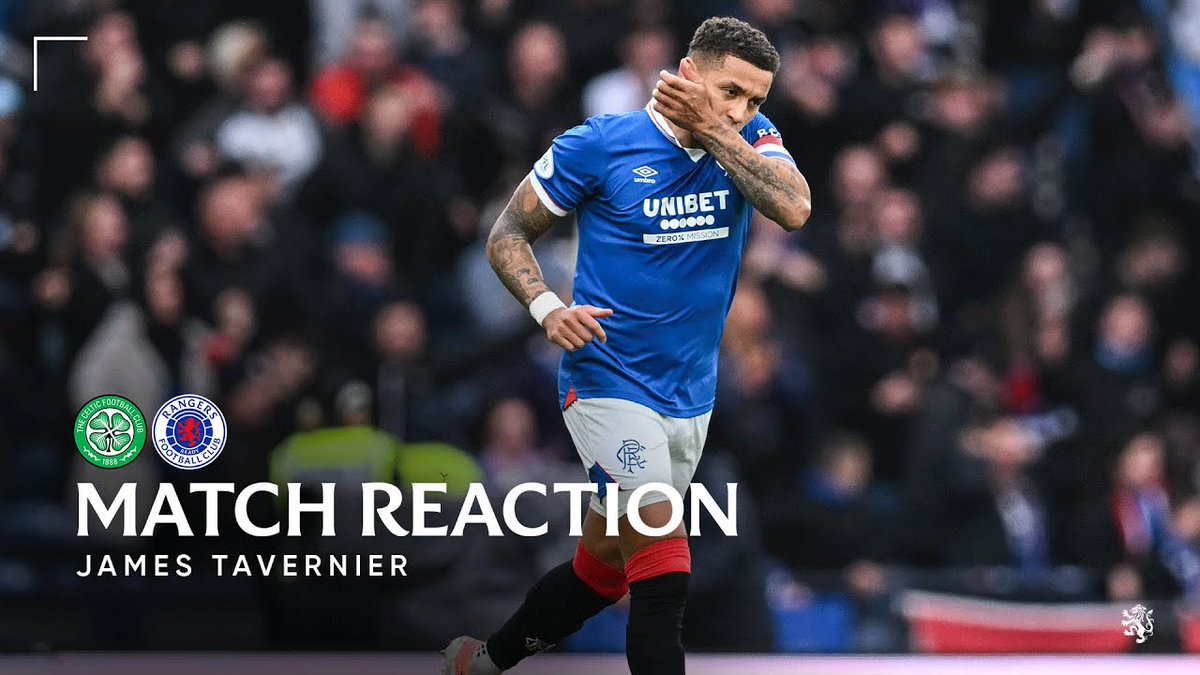 🎙️ James Tavernier spoke to RangersTV following this afternoon's match at Hampden.