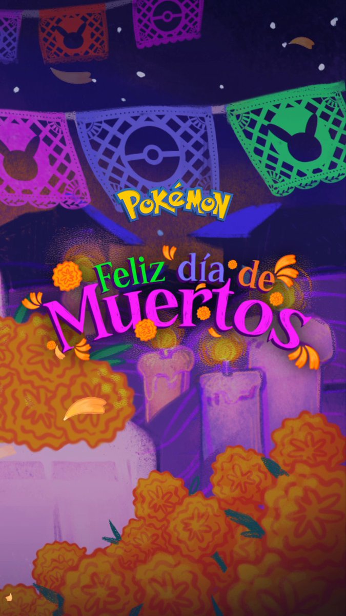 Nuestros Pokémon también celebran la memoria y la vida. Porque cada recuerdo mantiene viva la conexión. 💐💀