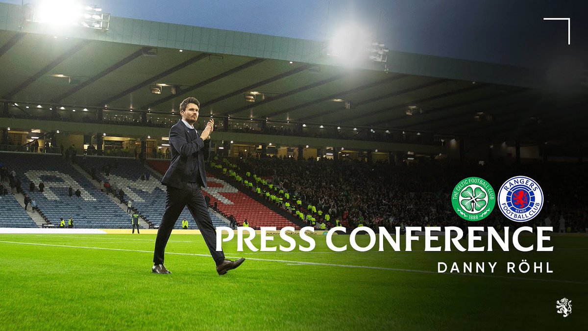 🎙️ Danny Röhl spoke to the media following this afternoon's match at Hampden.