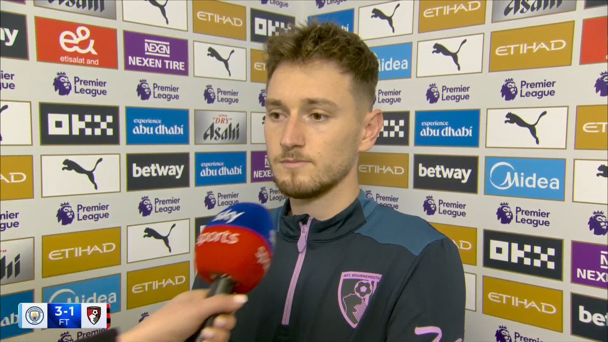 "It's almost impossible!" Bournemouth's David Brooks says there is little anyone can do to prepare to face Erling Haaland 🫣