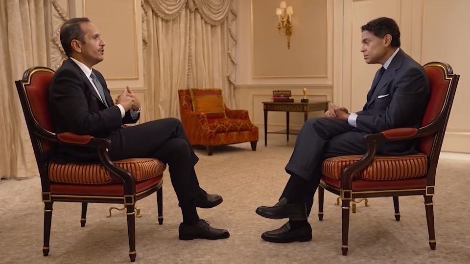 How did the small nation of Qatar become a mediator in so many global conflicts? I asked Qatari PM محمد بن عبدالرحمن, whose country is a key go-between in the talks between Israel and Hamas. Part 2 of our conversation: