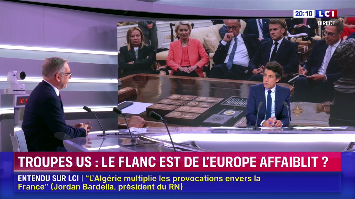 Menace russe : "Quelque part, l'Ukraine est le bouclier de l'Otan et de l'Europe, elle encaisse tous les chocs", souligne le général Patrick Dutartre. ▶️ avec Thomas Misrachi