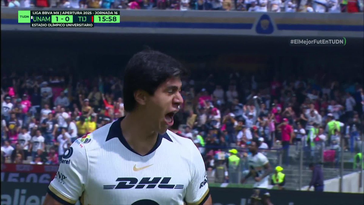 Lo de JJ Macías metiendo goles al mero estilo de Erling Haaland, qué es?? Definición digna de jugador caro.