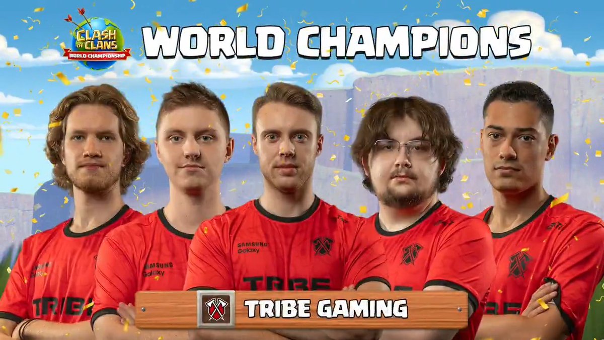 🏆 Tribe Gaming HAVE DONE IT! They are your 2025 Clash of Clans World Champions! 👑 #ClashEsports | #ClashWorlds